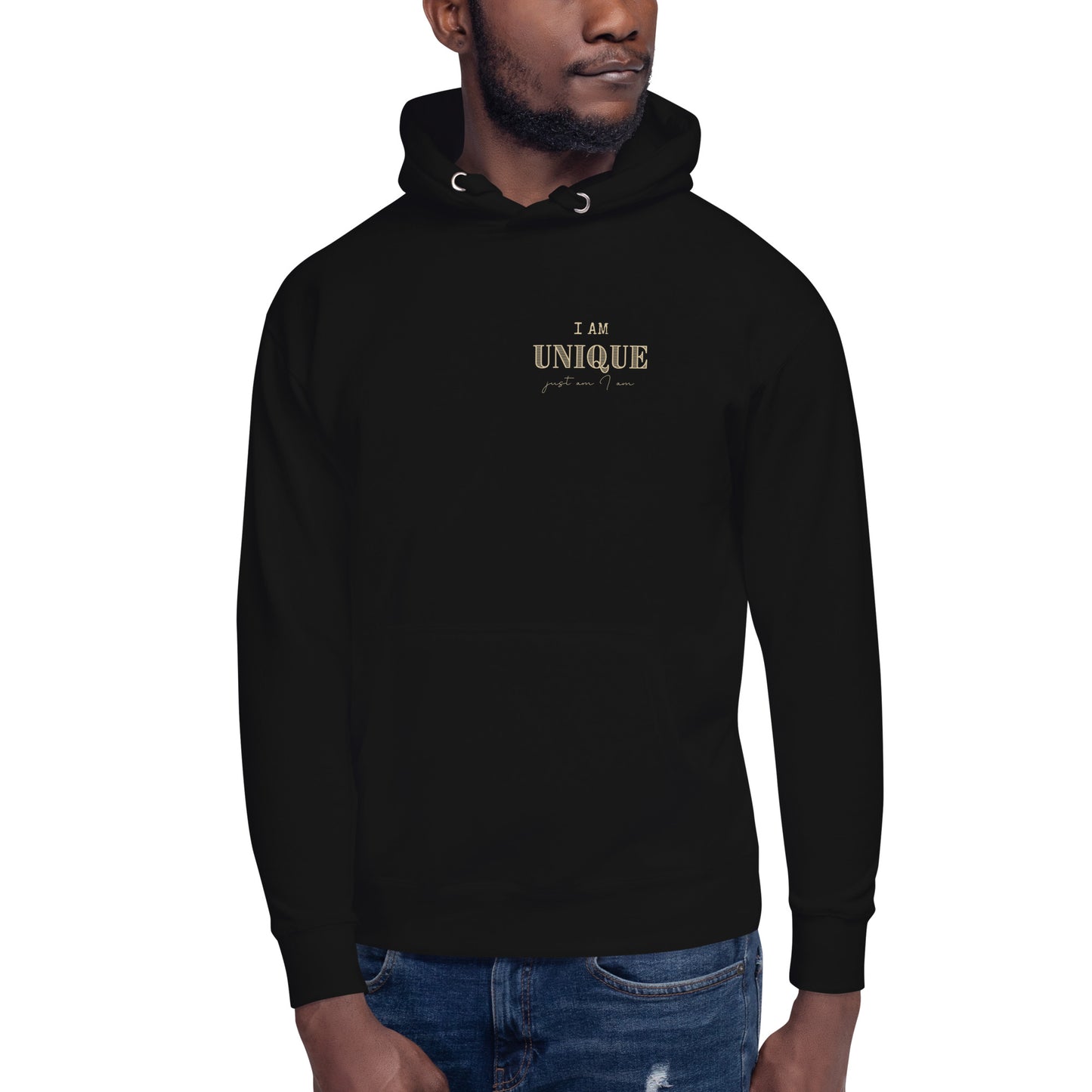 I am UNIQUE Hoodie - adult