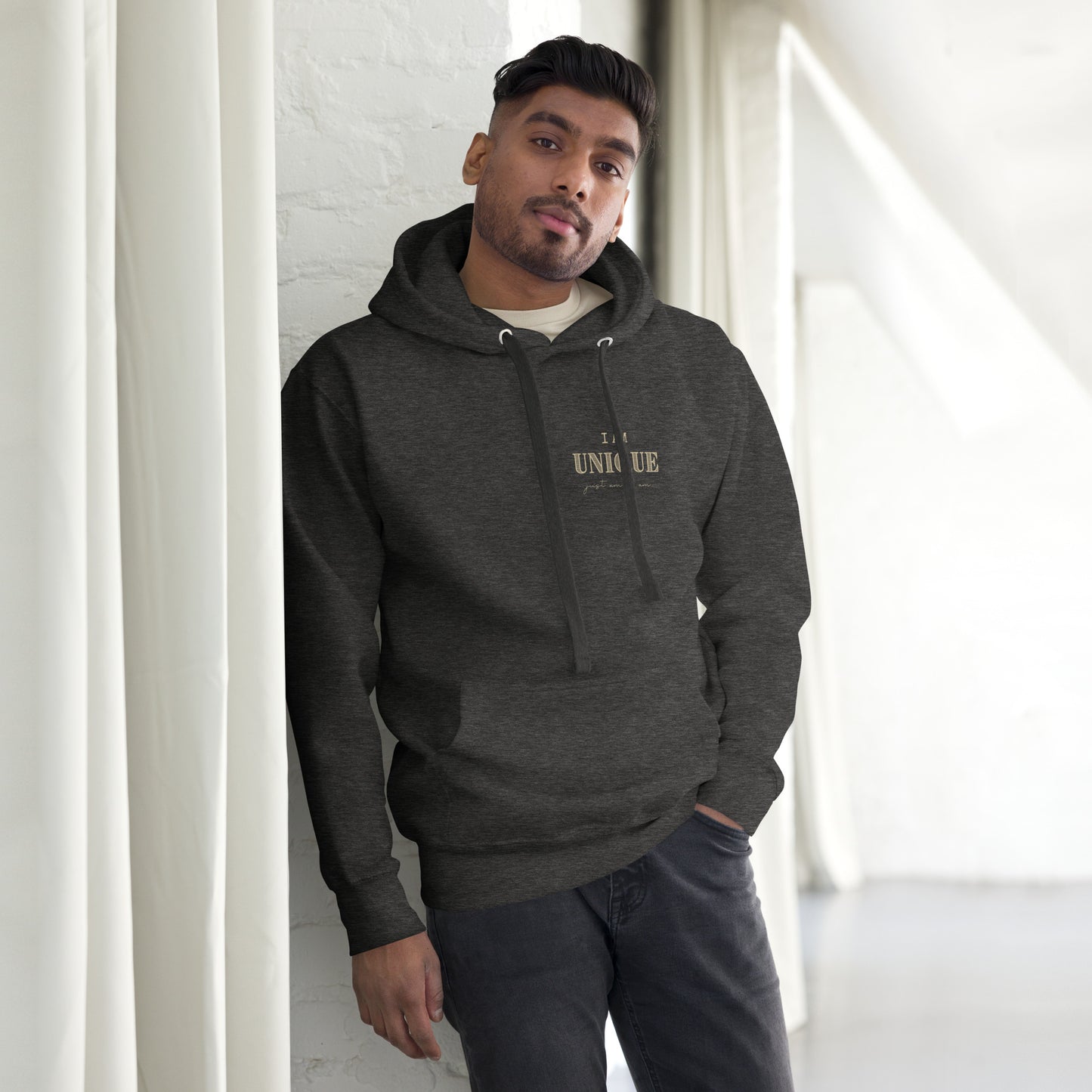 I am UNIQUE Hoodie - adult