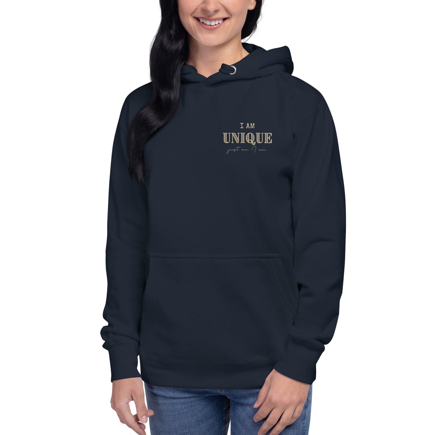 I am UNIQUE Hoodie - adult
